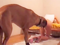 nasty whore love suck cock dog and man